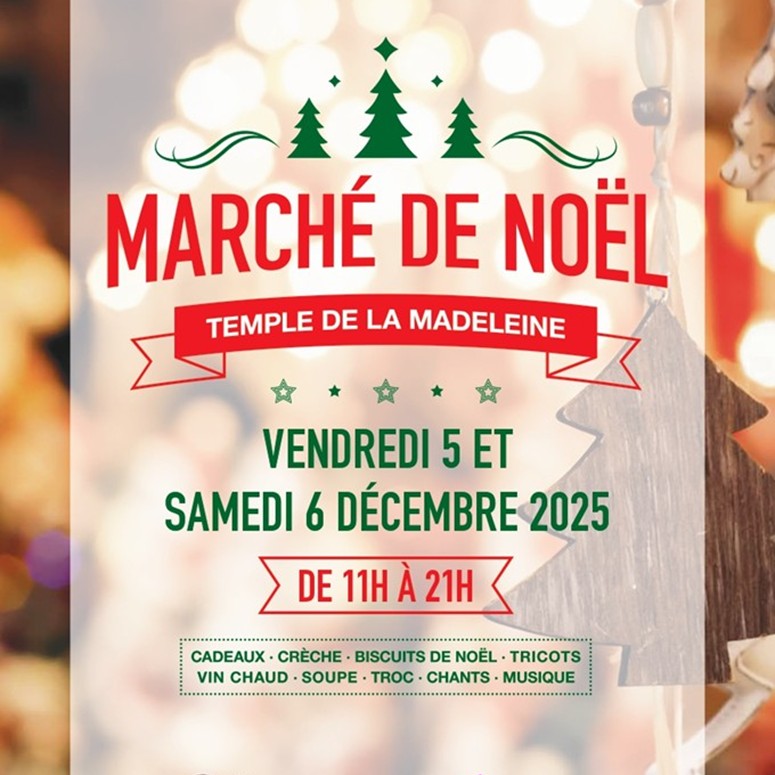 Le MARCHÉ DE NOËL est de retour
