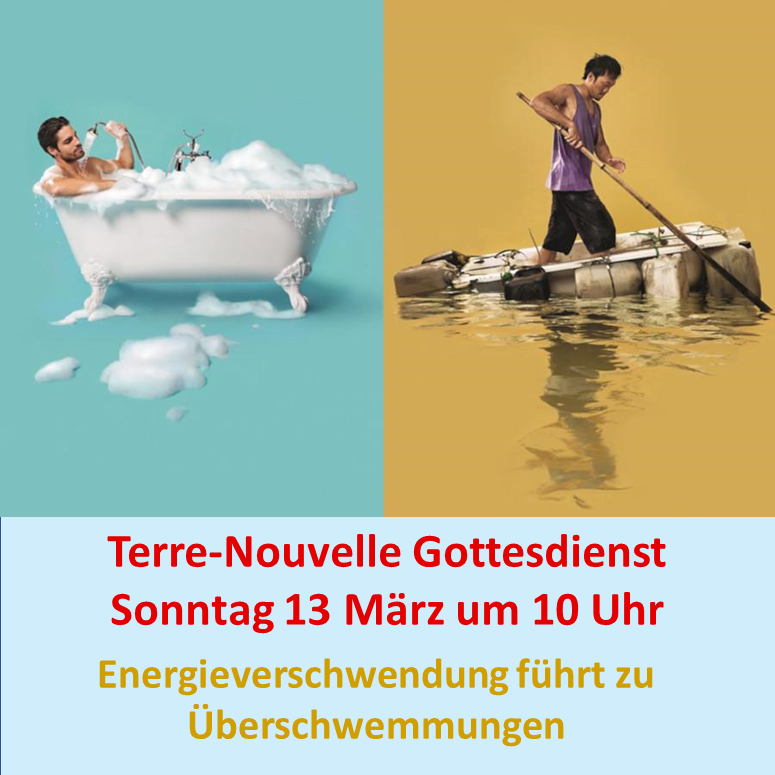 Terre-Nouvelle-Gottesdienst mit Abendmahl und Suppen-Apéro
