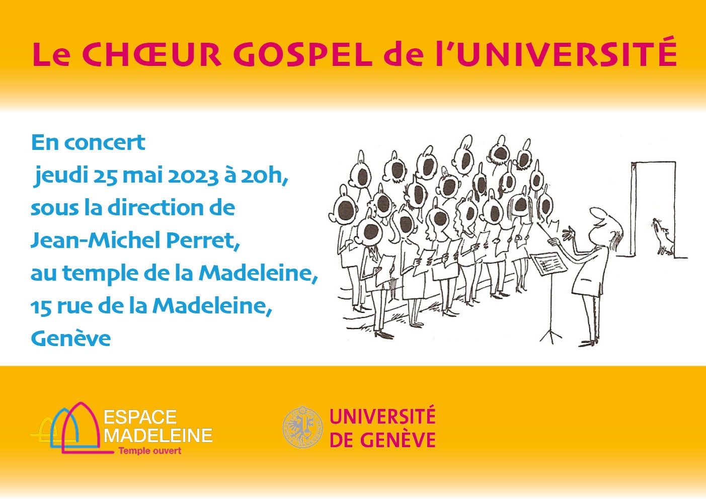 Concert du Choeur gospel de l'Université de Genève