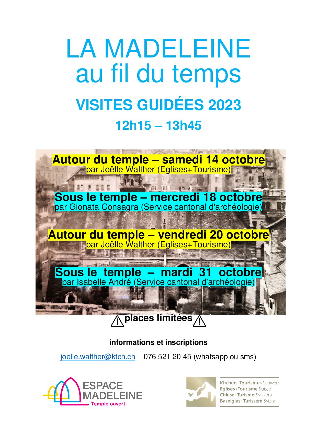 Visite guidée autour de La Madeleine