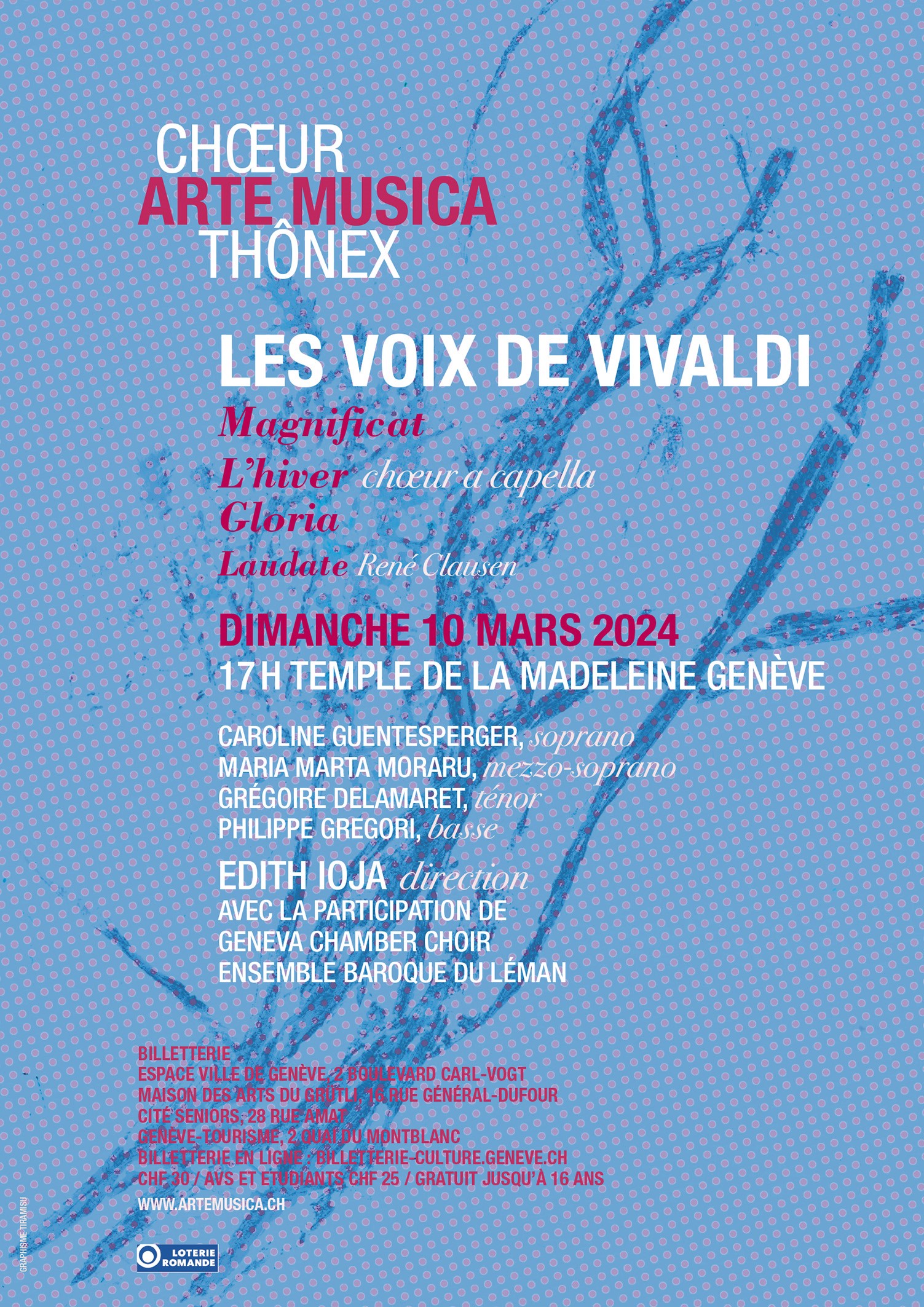 Concert Chœur Arte Musica Thônex