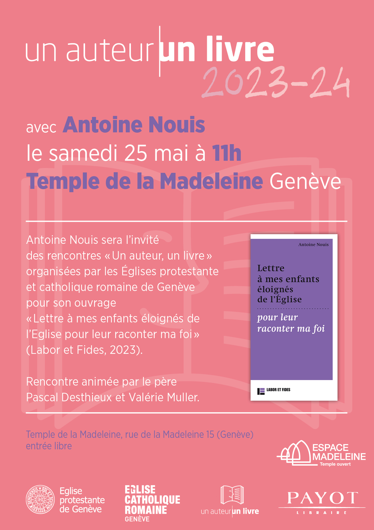 Un auteur / un livre : Antoine Nouis 