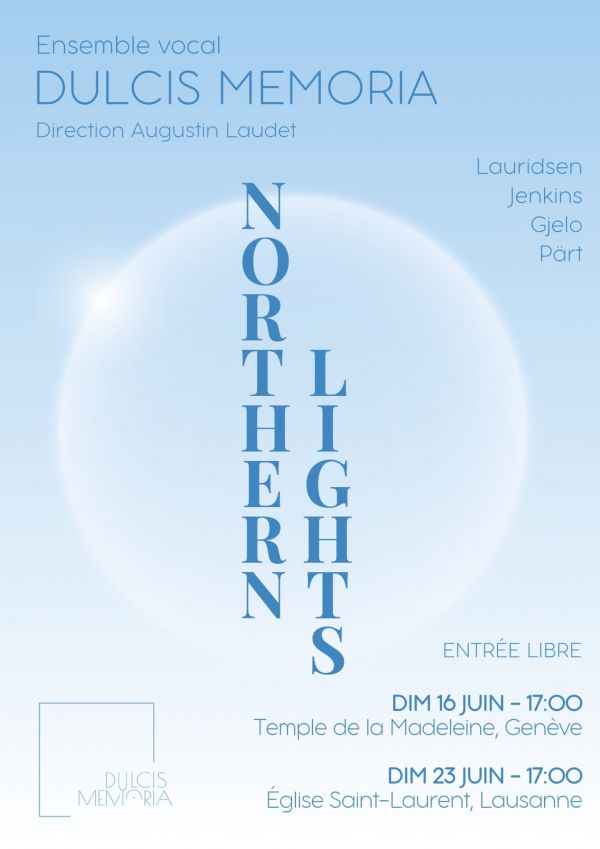 Concert de l'ensemble vocal Dulcis Memoria