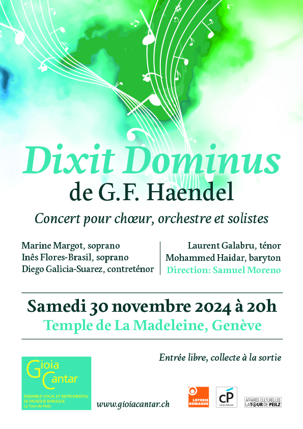 Concert de l'Ensemble vocal et instrumental Gioia Cantar