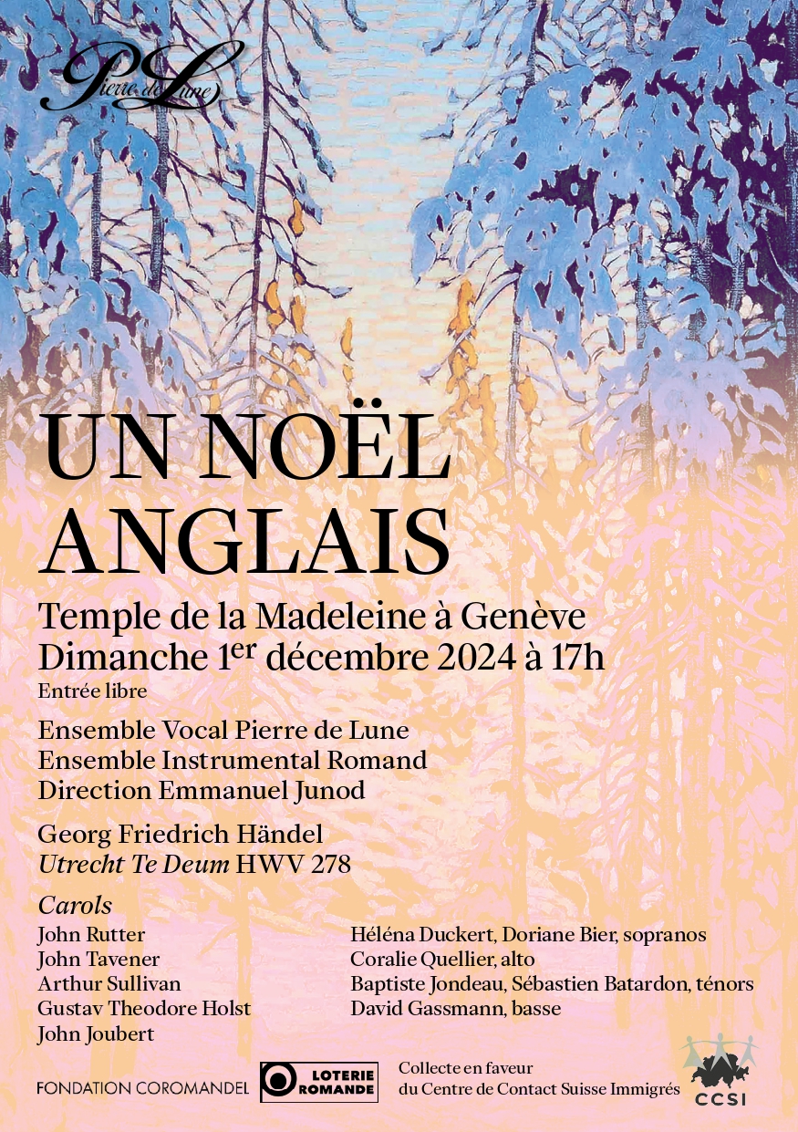 Ensemble vocal Pierre de Lune: Concert de Noël