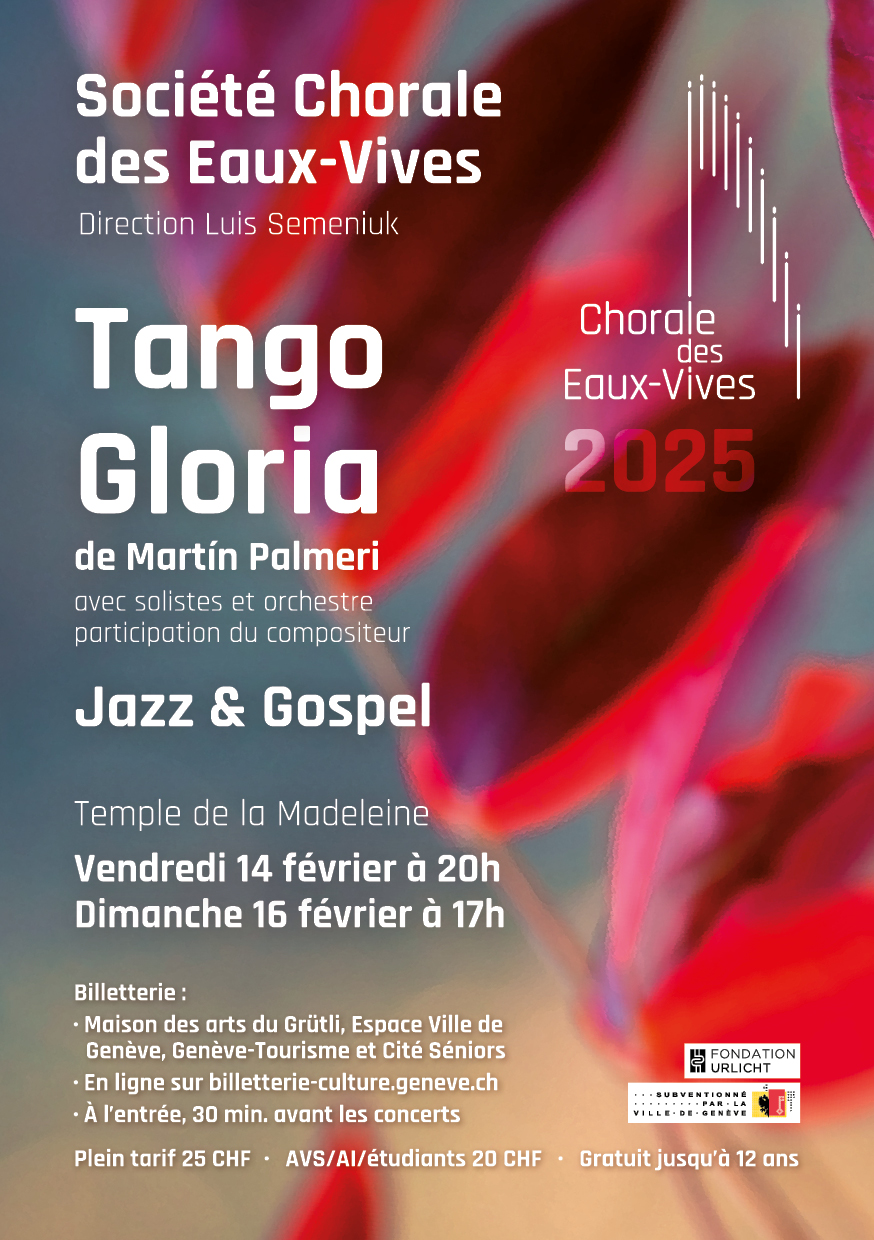 Concert de la Chorale des Eaux-Vives