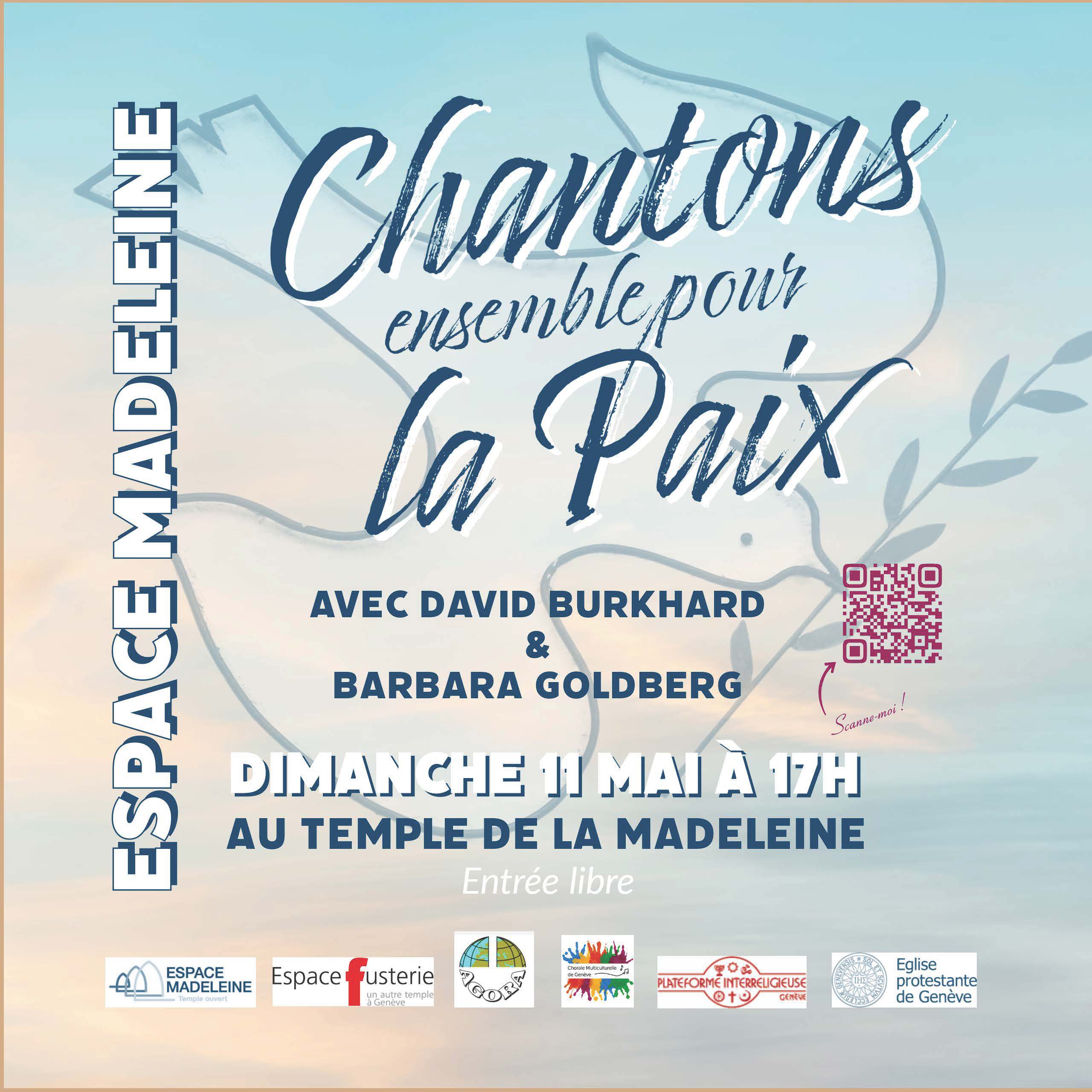 Concert participatif: Chantons ensemble pour la paix