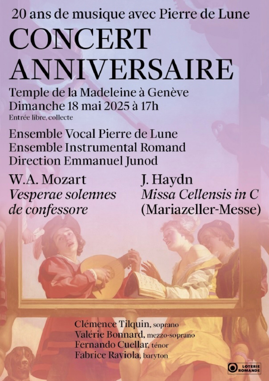 Concert anniversaire de l'Ensemble Vocal 