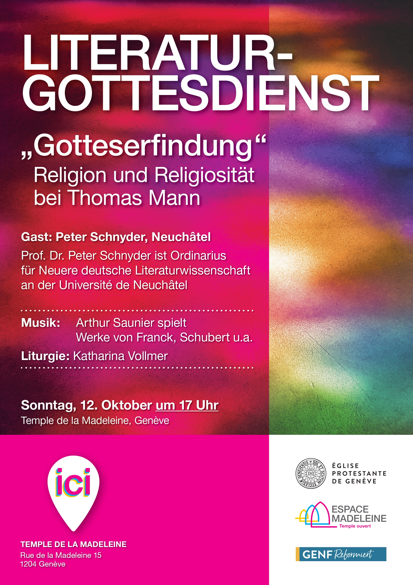 Literatur-Gottesdienst 